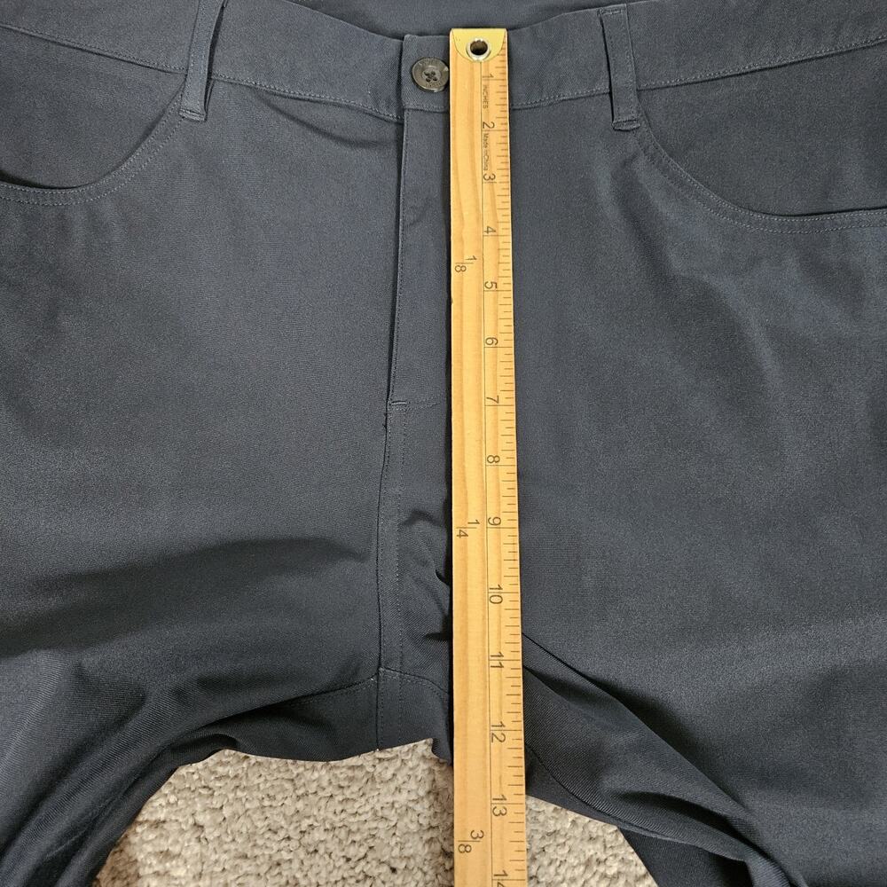 Vuori Meta Pants Men's 34X32 Blue Tapered Chino Modern Minimalist Stretch V430 - Picture 6 of 10